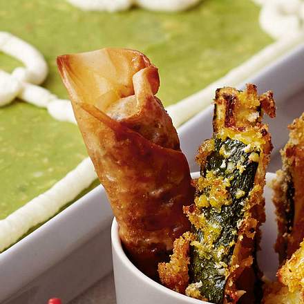 Filo-Hackröllchen Rezept Filo-Hackröllchen Rezept