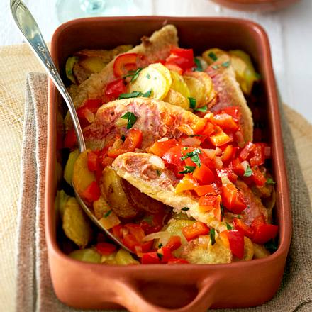 Fisch auf mallorquinische Art Rezept Fisch auf mallorquinische Art Rezept