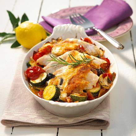 Fisch-Auflauf mit Bröselkruste Rezept Fisch-Auflauf mit Bröselkruste Rezept