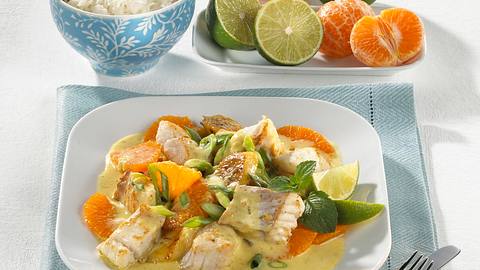 Fisch-Früchte-Curry Rezept - Foto: Maass