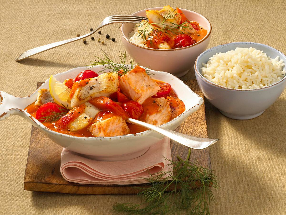 Fisch-Gulasch Rezept