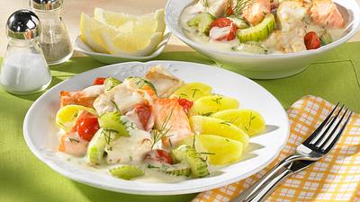 Fisch-Gurken-Ragout Rezept - Foto: House of Food / Bauer Food Experts KG