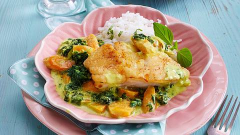 Fisch mit Curry-Soße Rezept - Foto: House of Food / Bauer Food Experts KG