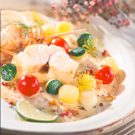 Fisch mit Senfsoße Rezept Fisch mit Senfsoße Rezept