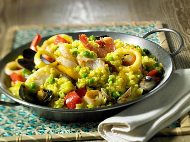 Fisch-Paella Rezept Fisch-Paella Rezept