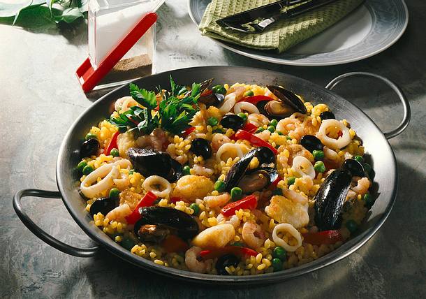 Fisch-Paella Rezept Fisch-Paella Rezept