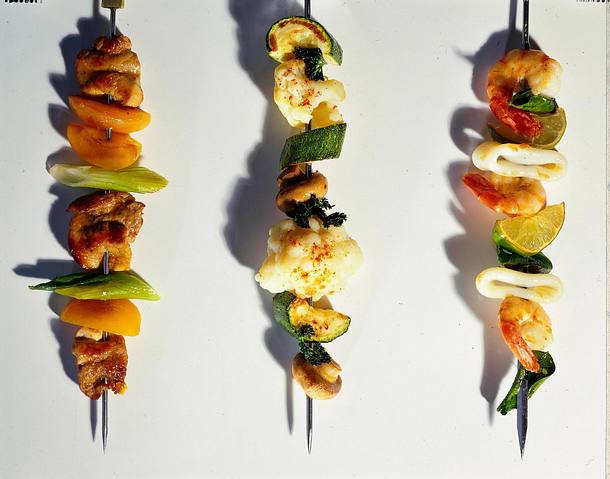 Fisch-Spieße mit Limone Rezept