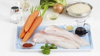 Fischcurry - Zutaten für 4 Personen: