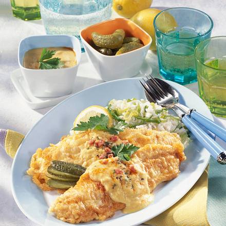 Fischfilet auf Lauch-Reis Rezept Fischfilet auf Lauch-Reis Rezept