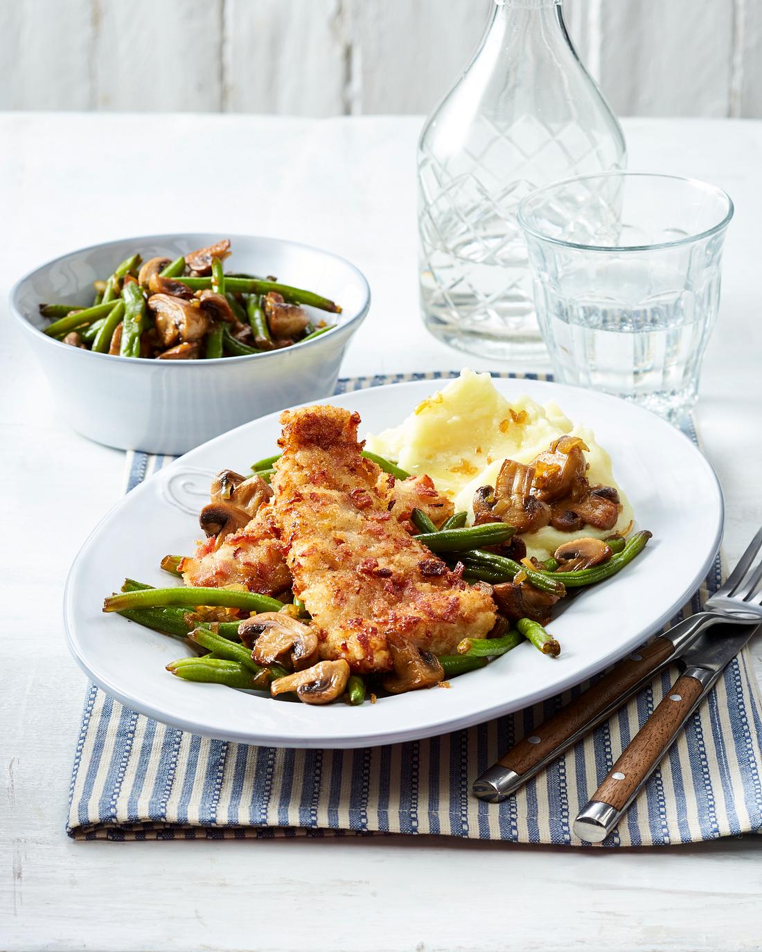 Fischfilet in Katenschinken-Panade Rezept | LECKER