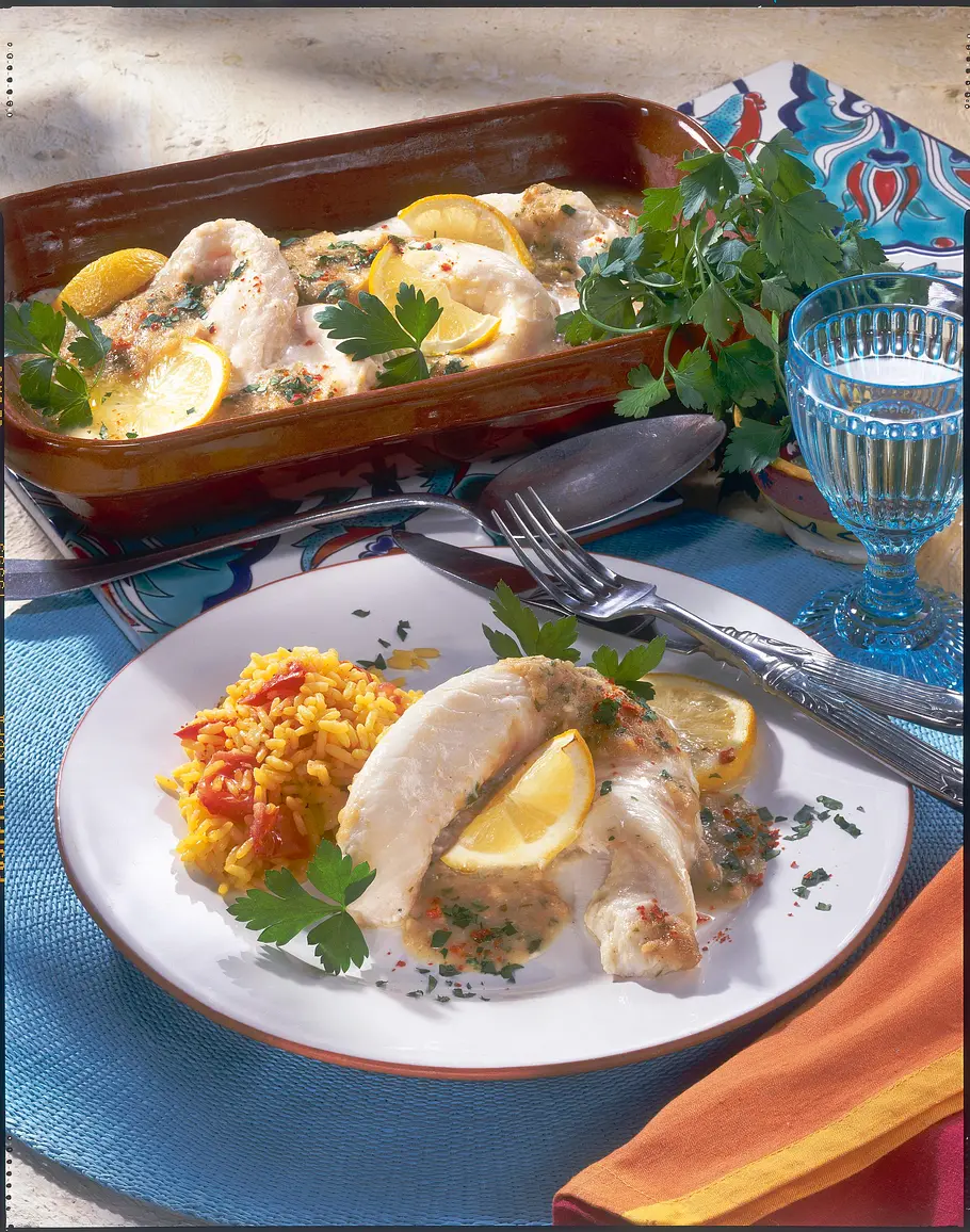 Fischfilet in Weinsoße Rezept
