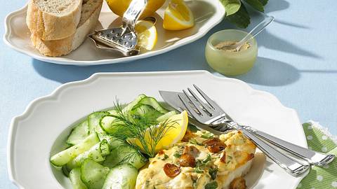 Fischfilet mit Käsekruste Rezept - Foto: House of Food / Bauer Food Experts KG