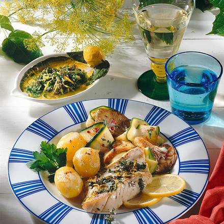 Fischfilet mit Kräutermarinade Rezept