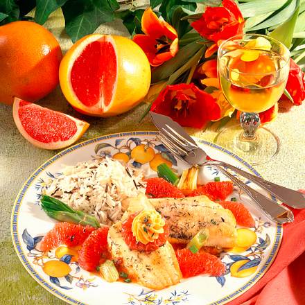 Fischfilet mit Zitrusbutter Rezept
