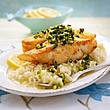 Fischfilet mit Zucchiniwürfeln auf Zitronenrisotto Rezept - Foto: House of Food / Bauer Food Experts KG