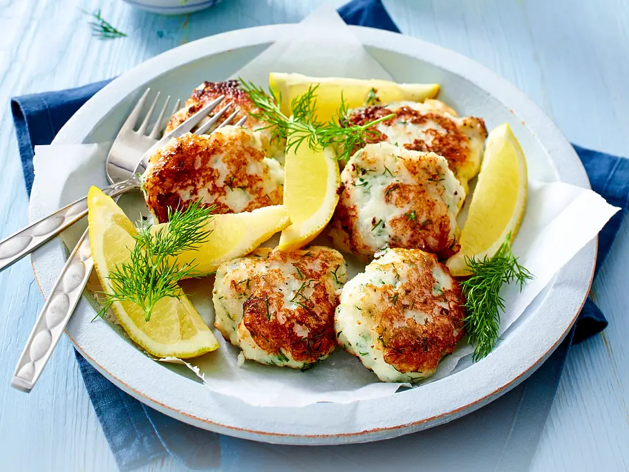 Fischfrikadellen de luxe Rezept Fischfrikadellen de luxe Rezept