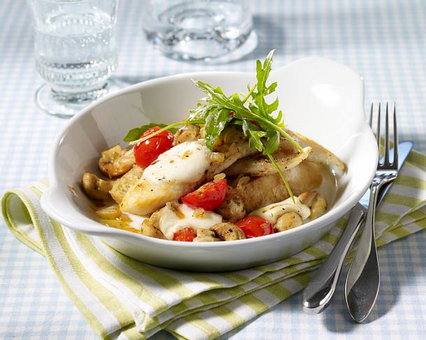 Fischpfännchen all caprese Rezept