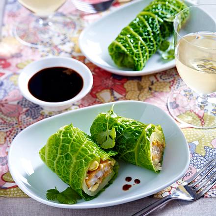 Fischstäbchen-Kohlrollen Rezept Fischstäbchen-Kohlrollen Rezept