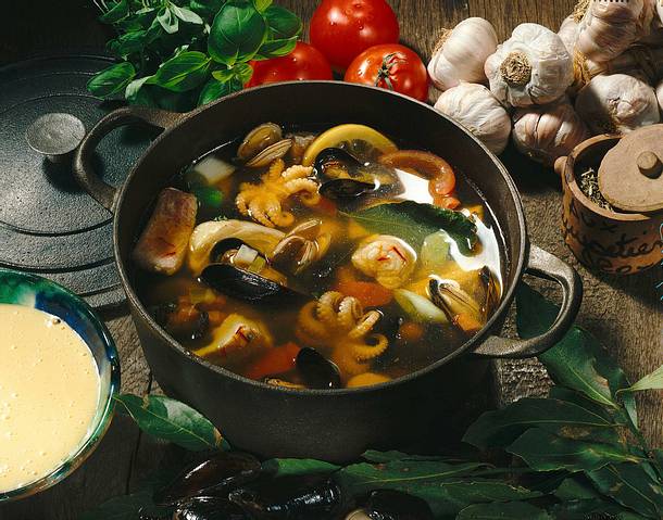 Fischsuppe à la Bouillabaisse Rezept Fischsuppe à la Bouillabaisse Rezept
