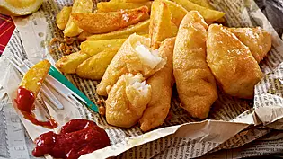 Fish and Chips - Foto: LECKER @ Bauer Media Group Fish and Chips - Foto: LECKER @ Bauer Media Group