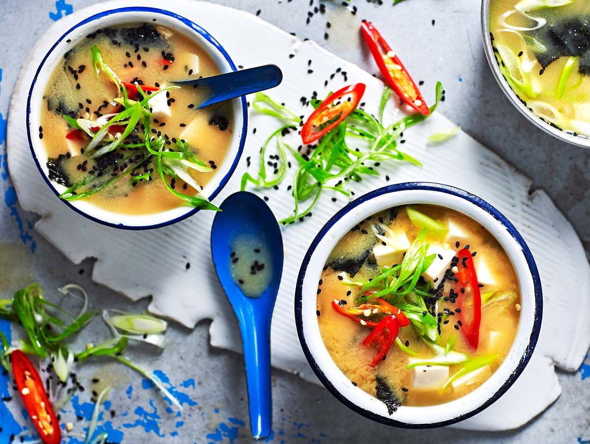 Fixe Misosuppe  mit Tofu Rezept