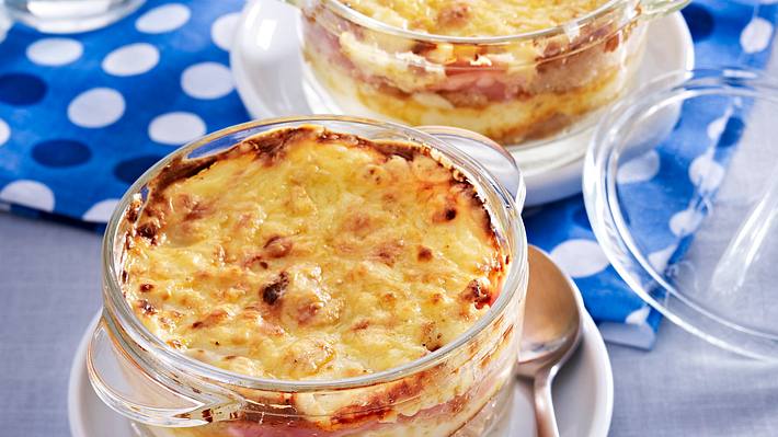 Fixer Croque Monsieur aus dem Glas Rezept - Foto: House of Food / Bauer Food Experts KG