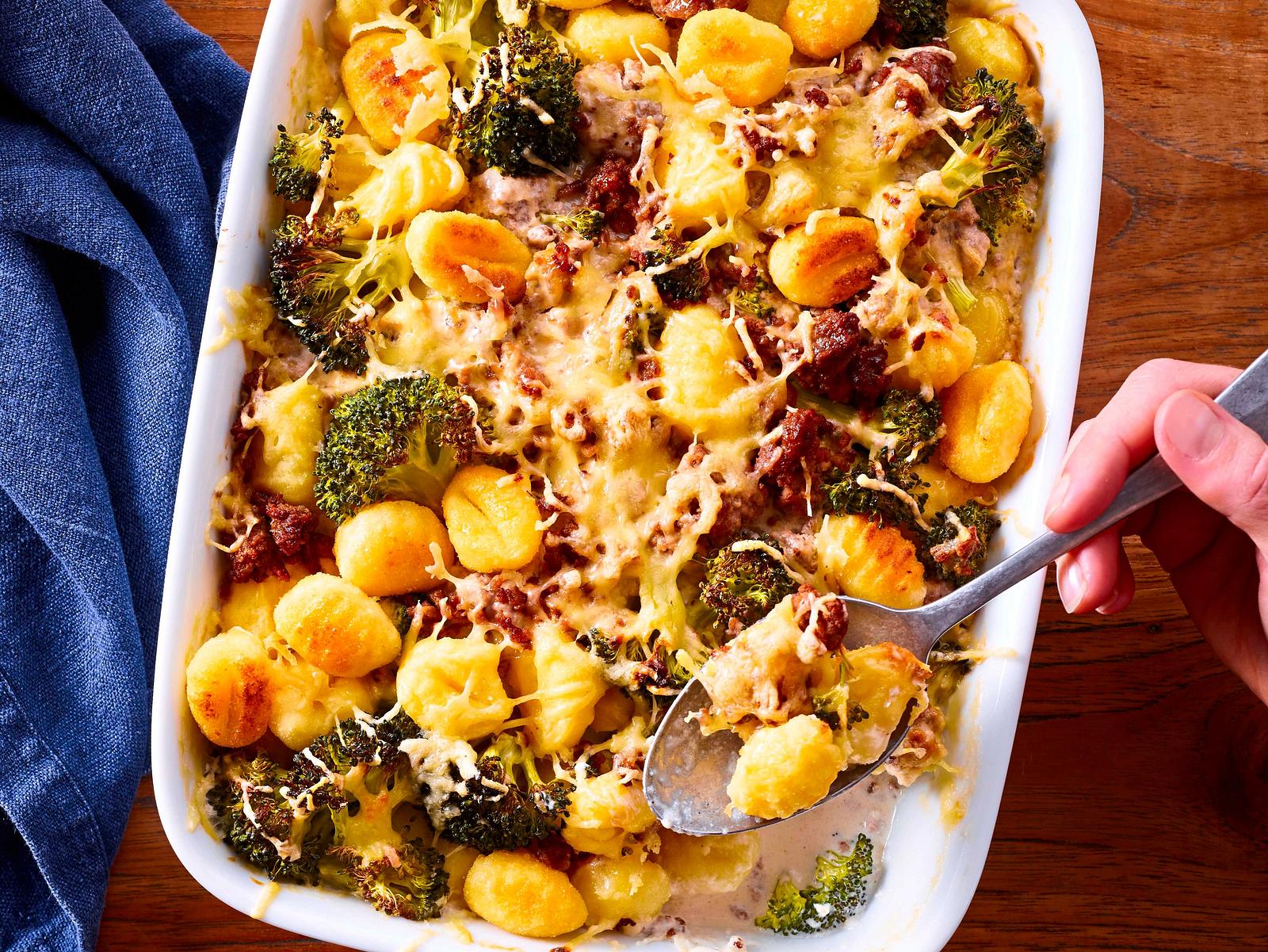 Fixer Gnocchi-Hack-Auflauf Rezept | LECKER