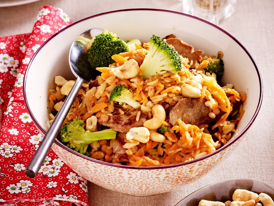 Fixes Schweinefilet auf Thai-Art Rezept Fixes Schweinefilet auf Thai-Art Rezept