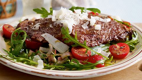 Flach geklopftes Rib-Eye-Steak XXL Rezept - Foto: House of Food / Bauer Food Experts KG
