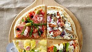 Fladenbrotpizza mit Gemüse und Gorgonzola Rezept - Foto: House of Food / Bauer Food Experts KG