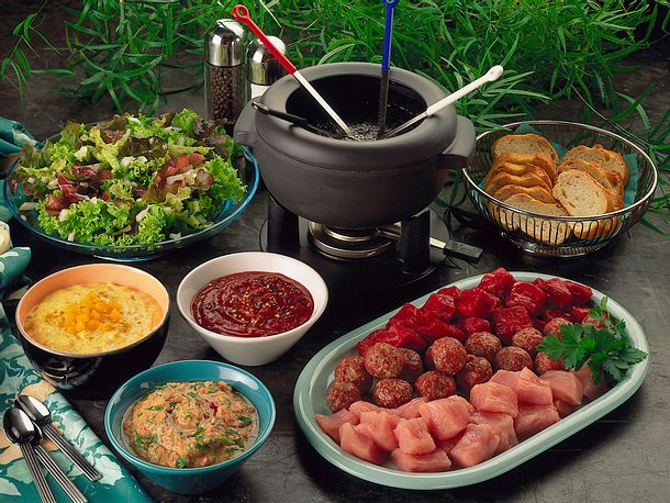 Fleisch-Fondue Rezept