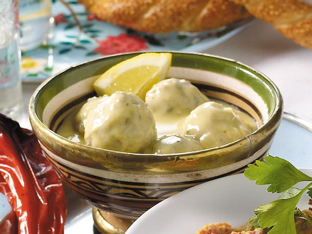 Fleischbällchen in Zitronensauce Rezept Fleischbällchen in Zitronensauce Rezept