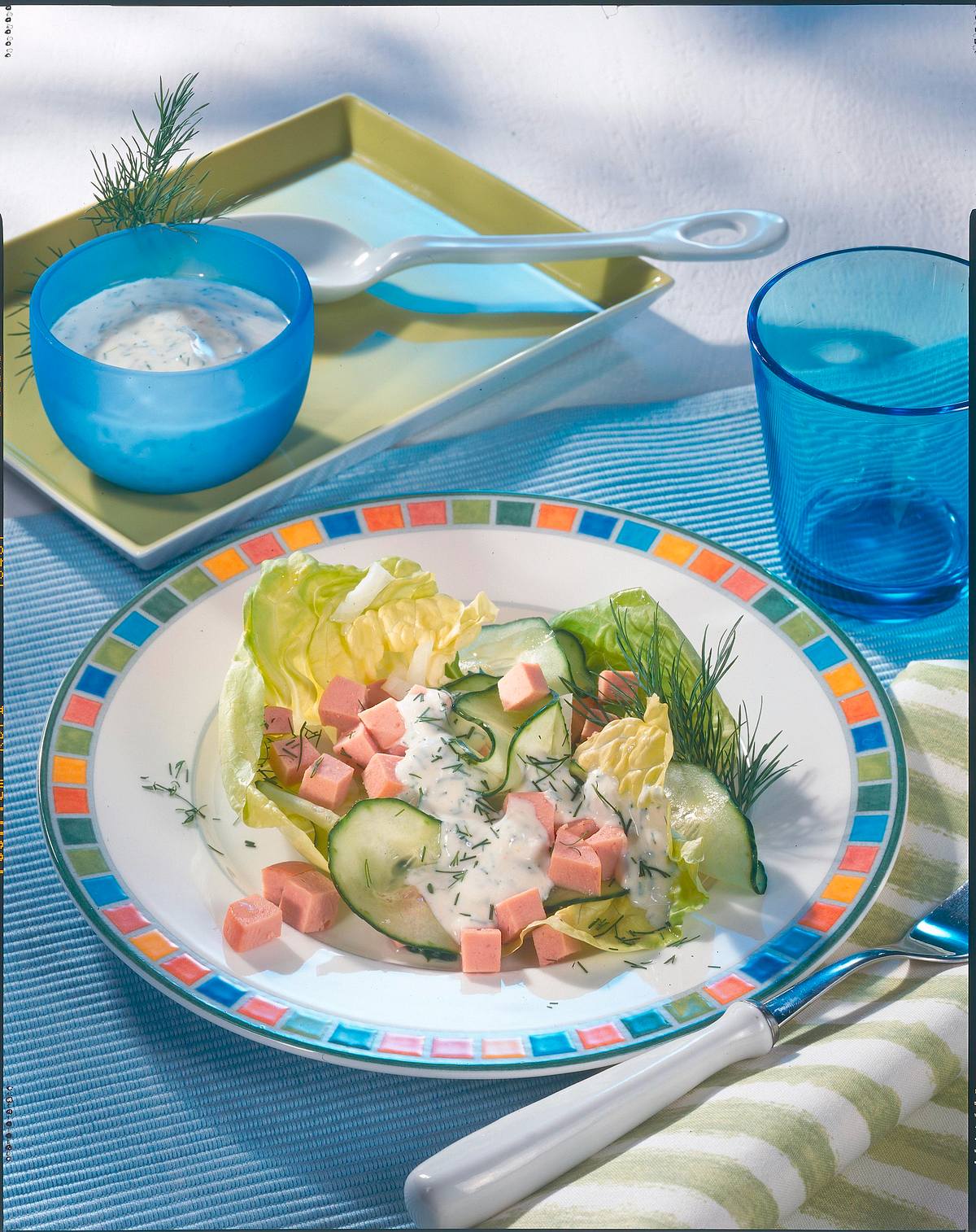 Fleischwurst-Gurkensalat Rezept