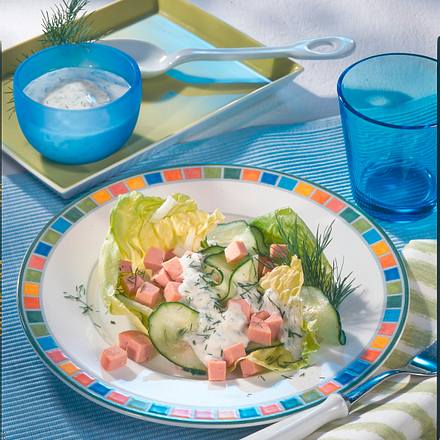 Fleischwurst-Gurkensalat Rezept