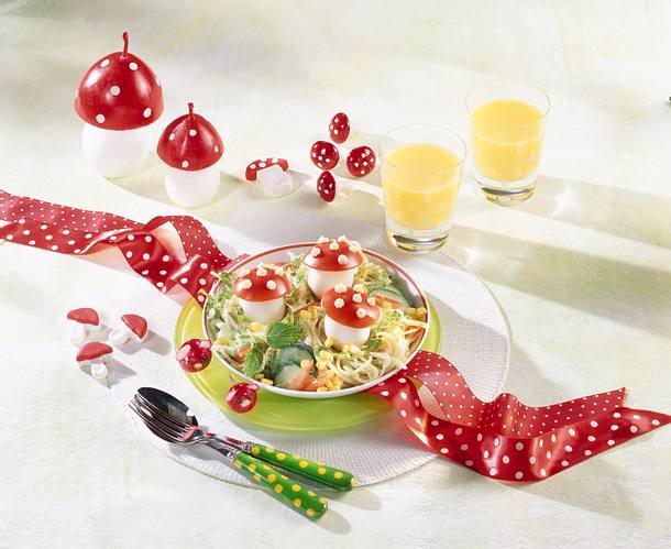 Fliegenpilze im Salat Rezept Fliegenpilze im Salat Rezept