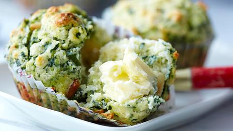 Florentine Muffins (Herzhafte Spinat-Ricotta-Muffins) Rezept - Foto: House of Food / Bauer Food Experts KG
