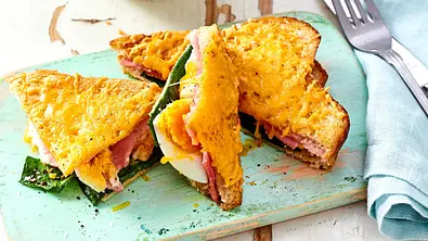 Florentiner Sandwich mit Ei & Schinken Rezept - Foto: LECKER @ Bauer Media Group