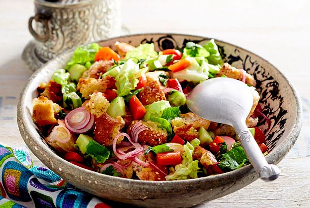 Flotter Fattoush Rezept