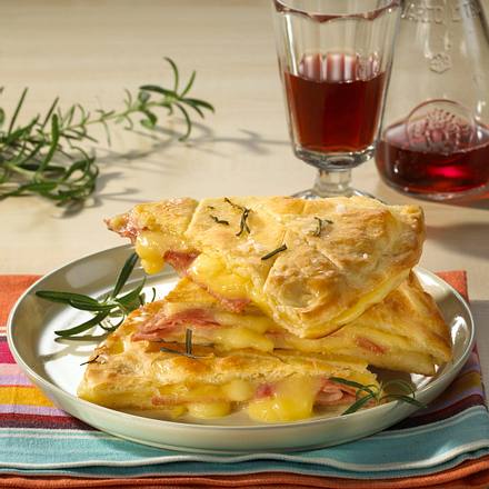 Focaccine mit Schinken Rezept Focaccine mit Schinken Rezept