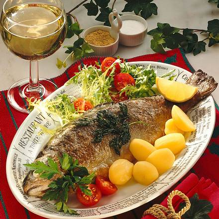 Forelle "Müllerin" Rezept Forelle "Müllerin" Rezept