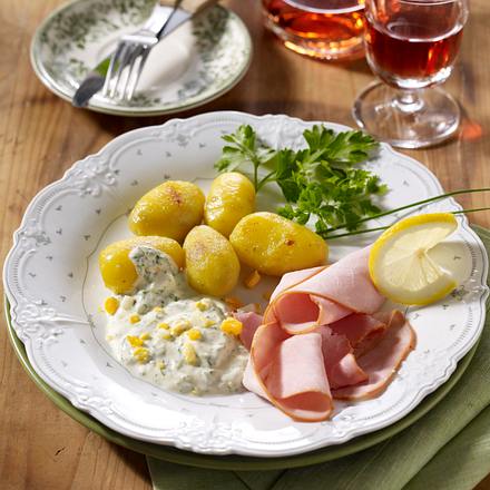 Frankfurter Grüne Soße zu Kasseler Rezept
