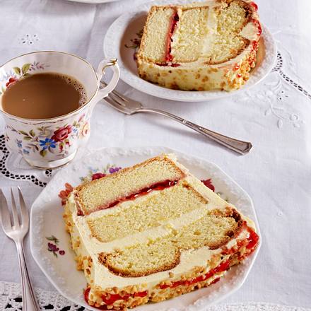 Frankfurter Kastenkuchen mit Lemon Curd Rezept