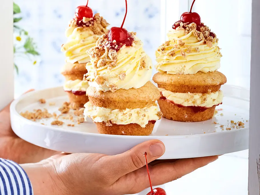 Frankfurter-Kranz-Cupcakes à la Mama Rezept Frankfurter-Kranz-Cupcakes à la Mama Rezept