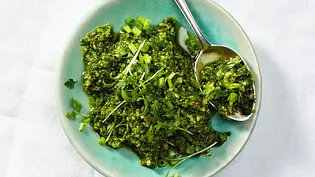 Frankfurter-Pesto Rezept - Foto: LECKER @ Bauer Media Group Frankfurter-Pesto Rezept - Foto: LECKER @ Bauer Media Group