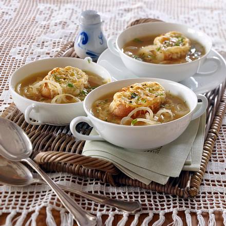 Französische Zwiebelsuppe Rezept Französische Zwiebelsuppe Rezept