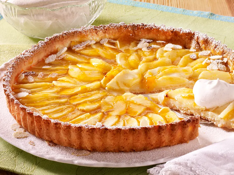 Französische Apfeltarte Rezept Französische Apfeltarte Rezept