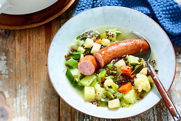 Französische Bauernsuppe Rezept