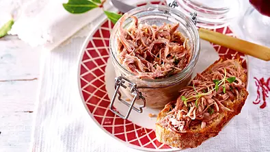 Französische Entenrillette Rezept - Foto: LECKER @ Bauer Media Group