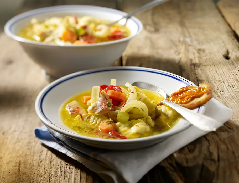 Französische Fischsuppe Rezept Französische Fischsuppe Rezept