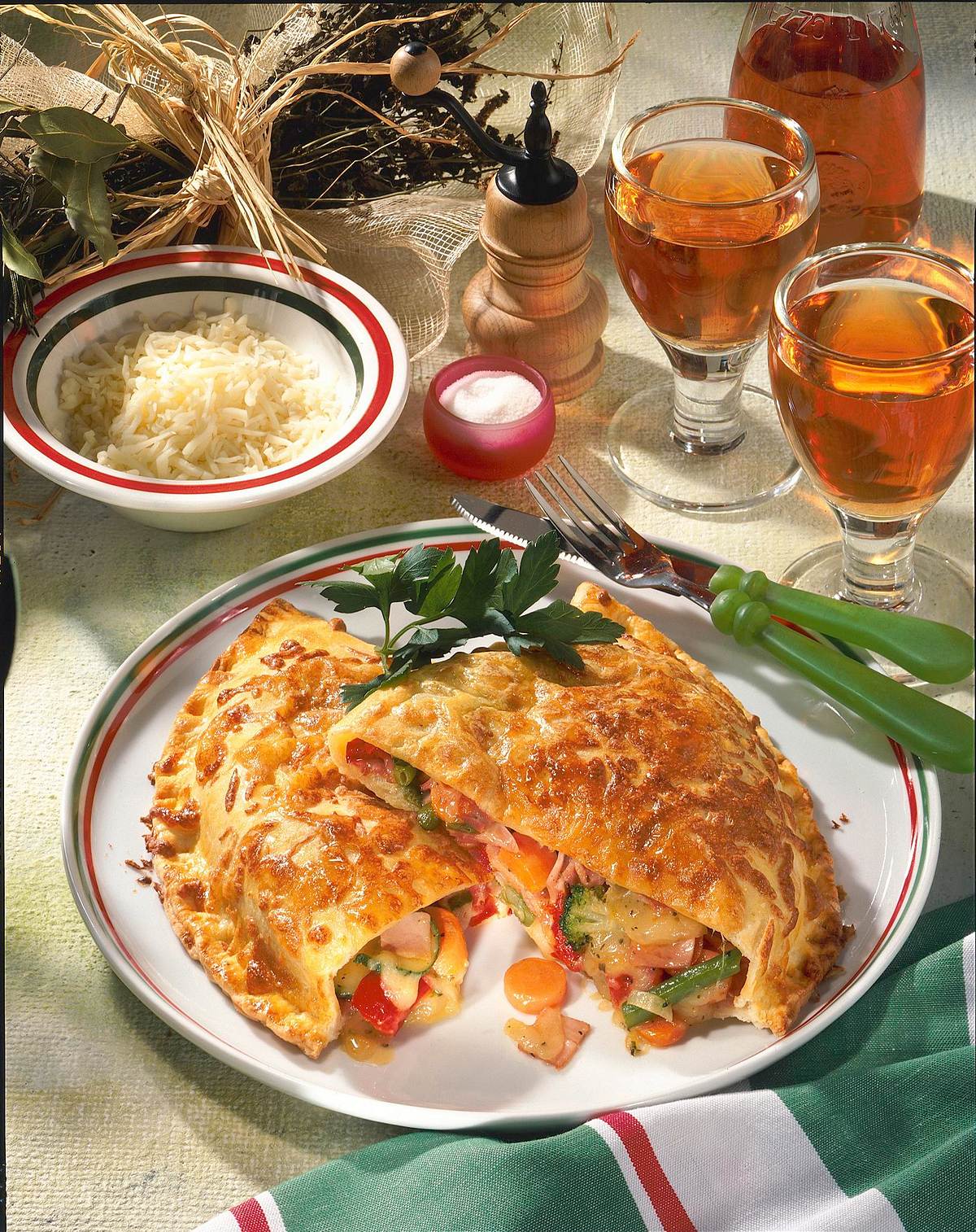 Französische Gemüse-Tasche Rezept